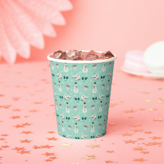Winter Wonderland Papieren Bekers