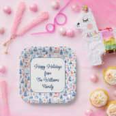 Winter Wonderland Papieren Bordje (Feest)