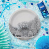 WINTER WONDERLAND PAPIEREN BORDJE (Feest)