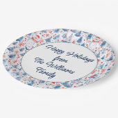 Winter Wonderland Papieren Bordje (Gekanteld)