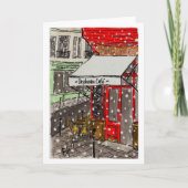 Winter Wonderland Parijs kaart (Voorkant)