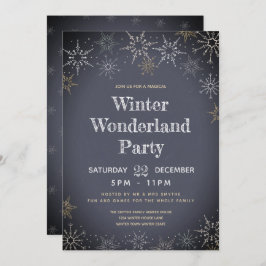 Winter Wonderland Party Kaart