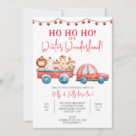 Winter Wonderland Party, Kerstmis Tweelingen Verja Kaart