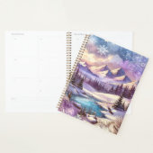 Winter Wonderland Patronen van Natuur Mountain Lak Planner (Display)