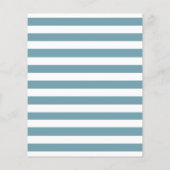 Winter Wonderland Penguins Blue Wishes for Baby (Achterkant)