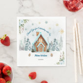 Winter wonderland Peperkoek Servet (Insitu)