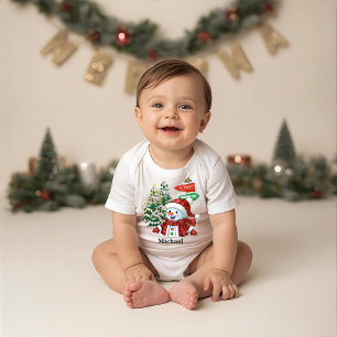 Winter Wonderland - Persoonlijk Baby Body Romper