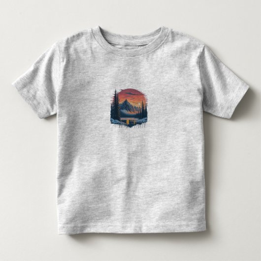 Winter Wonderland Peuter Kinder Shirts (Voorkant)