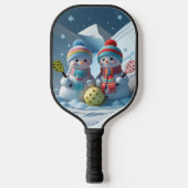 Winter Wonderland Pickleball - Snowy Fun op de Co Paddle (Voorkant)