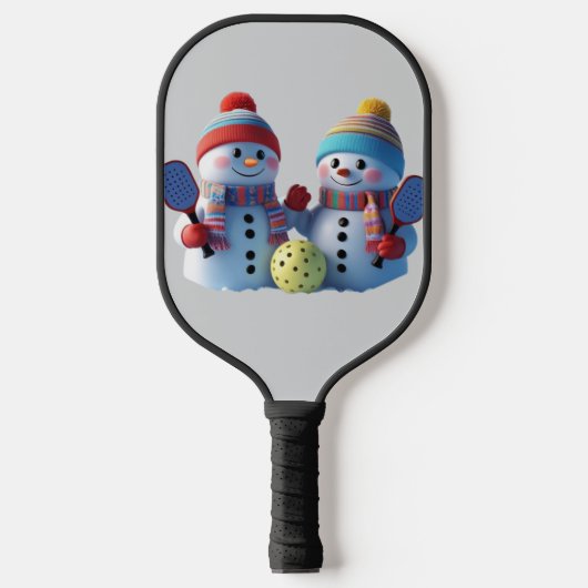 Winter Wonderland Pickleball - Snowy Fun op de Co Paddle (Voorkant)