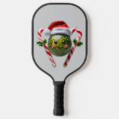 Winter Wonderland Pickleball - Snowy Fun op de Co Paddle (Achterkant)