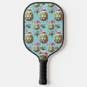 Winter Wonderland Pickleball - Snowy Fun op de Co Pickleball Paddle (Achterkant)