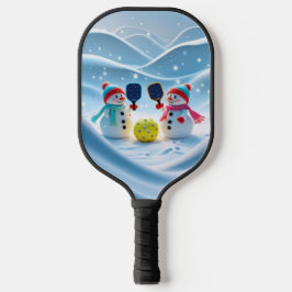 Winter Wonderland Pickleball - Snowy Fun op de Co Pickleball Paddle