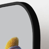 Winter Wonderland Pickleball - Snowy Fun op de Co Pickleball Paddle (Links Detail)