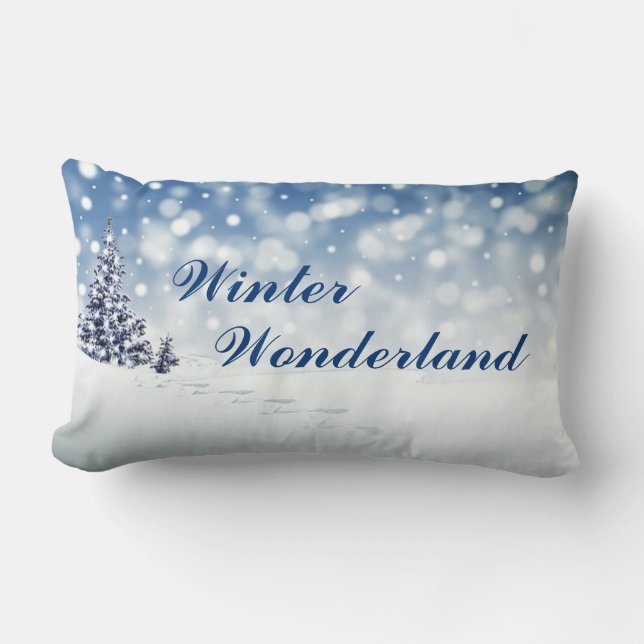 Winter Wonderland Pillow Kussen (Voorkant)