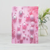  "Winter Wonderland Platte Kerstkaart" Kaart (Staand voorkant)