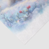 Winter Wonderland Polar Beren & Gift Decoupage Tissuepapier (Detail)