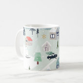 Winter Wonderland: poolkerstmis Beer Koffiemok (Voorkant links)