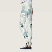 Winter Wonderland: poolkerstmis Beer Leggings (Links)