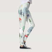Winter Wonderland: poolkerstmis Beer Leggings (Rechts)