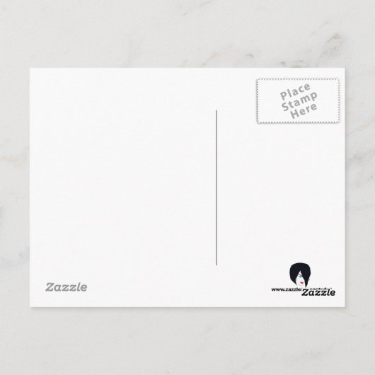 Winter Wonderland Post Card Briefkaart (Achterkant)