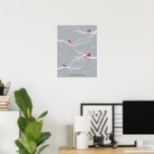 Winter Wonderland Poster (Thuiskantoor)
