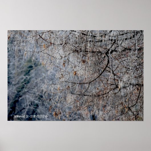 Winter wonderland poster (Voorkant)