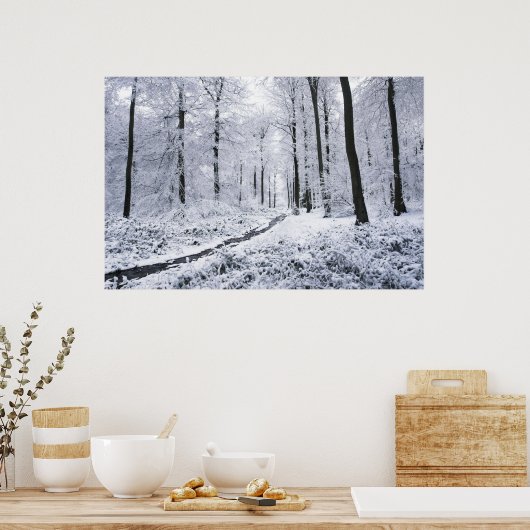 Winter Wonderland Poster (Keuken)