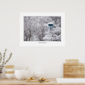Winter Wonderland Poster (Keuken)