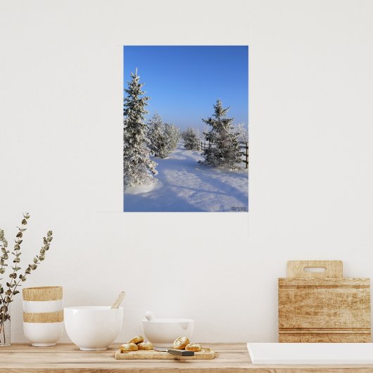 Winter Wonderland Poster (Keuken)