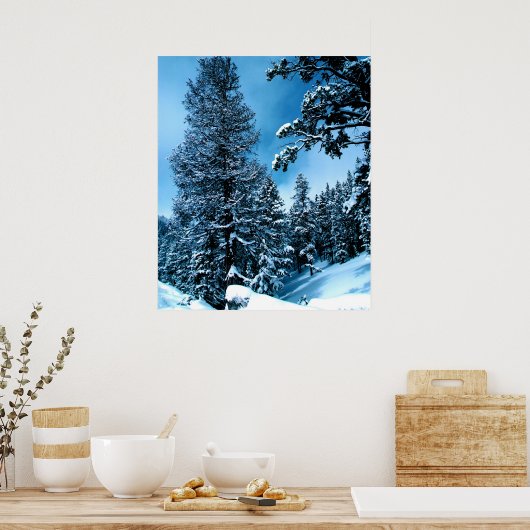 Winter Wonderland Poster (Keuken)