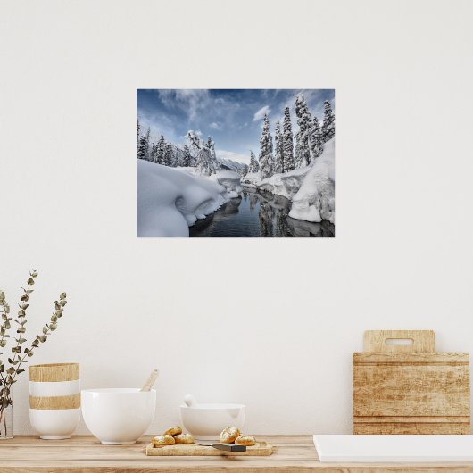Winter Wonderland Poster (Keuken)