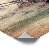 Winter Wonderland Poster of ontkoppelpapier (Hoek)