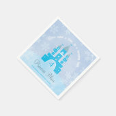 Winter Wonderland Princess Party Napkins Servetten (Hoek)