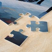 Winter Wonderland puzzel (Zijkant)