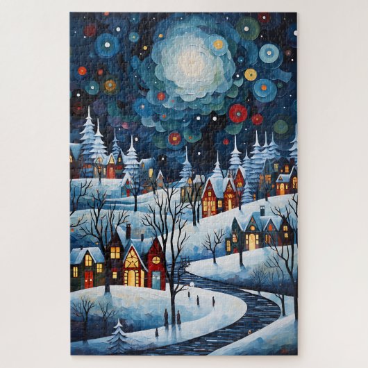 Winter Wonderland puzzel (Verticaal)
