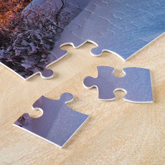Winter Wonderland puzzel Legpuzzel (Zijkant)
