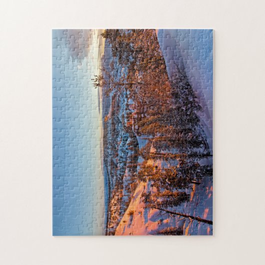 Winter Wonderland puzzel Legpuzzel (Verticaal)