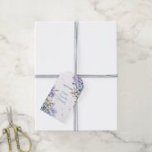 Winter Wonderland Quinceañera Cadeaulabel (Met Touw)