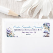 Winter Wonderland Quinceañera Retouradres Etiket (Insitu)