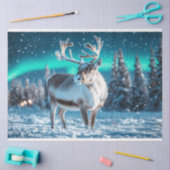 Winter Wonderland Reindeer Decoupage Tissuepapier (Craft)