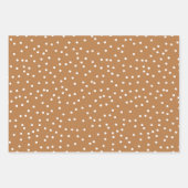 Winter Wonderland rendieren Inpakpapier Vel (Voorkant 3)