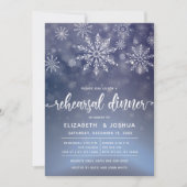 Winter Wonderland repetitief diner Kaart (Voorkant)