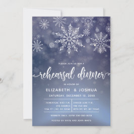 Winter Wonderland repetitief diner Kaart