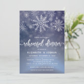 Winter Wonderland repetitief diner Kaart (Staand voorkant)