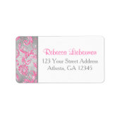 Winter Wonderland Retouradreslabel Etiket (Voorkant)