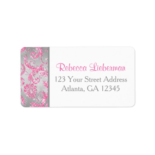 Winter Wonderland Retouradreslabel Etiket (Voorkant)