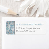 Winter Wonderland Retouradreslabel Etiket (Insitu)