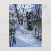 Winter Wonderland Riverside Park New York City NYC Briefkaart (Voorkant)