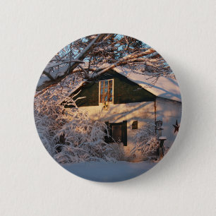 Winter Wonderland Ronde Button 5,7 Cm